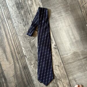 Joseph & Feiss international blue 100% silk tie